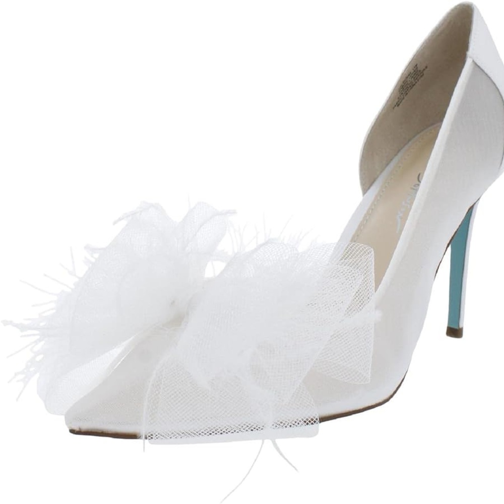 Betsy Johnson Susn2 Ivory Wedding Shoes 7.5